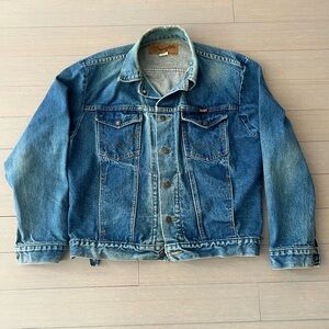 Vintage Wrangler Denim Jean Jacket Made in USA